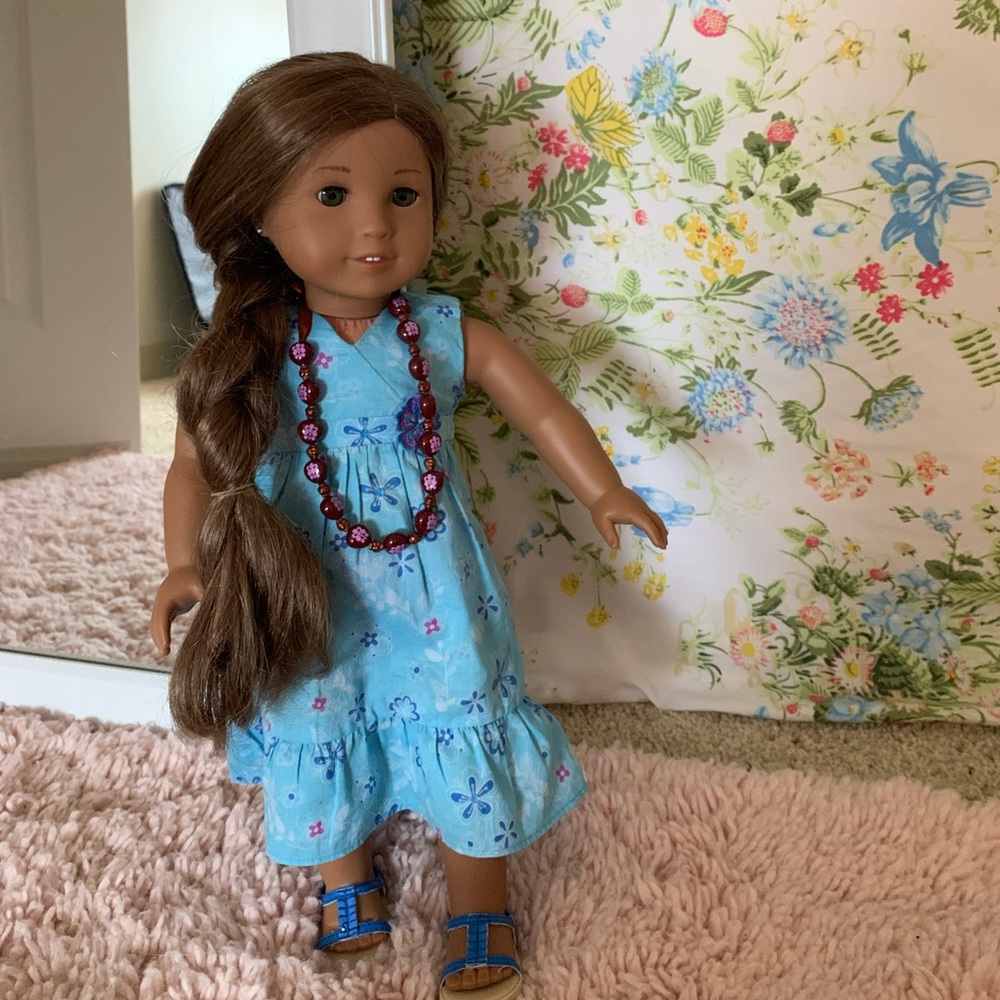american girl kenani doll - w original outfit